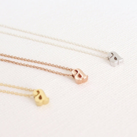 Gold Filled Chain for 3D Initial Charms