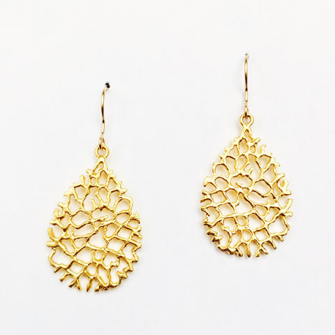 Gold Coast Earrings - 18k Gold Earrings