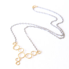 Droplet Necklace - 18k Gold Pendant Charm Necklace