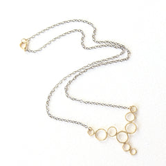 Droplet Necklace - 18k Gold Pendant Charm Necklace