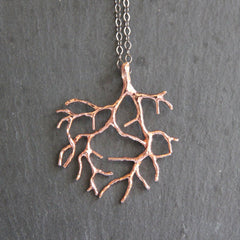 The Tree of Life Necklace - 18k Gold Tree Pendant Charm Necklace